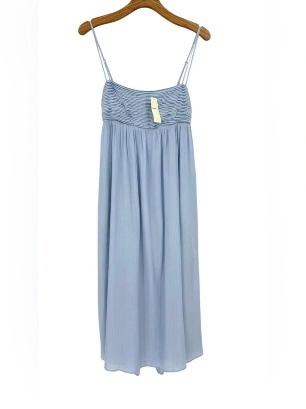 Abercrombie & Fitch Crinkle Textured Maxi Dress